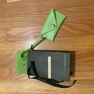 Long champ keychain pouch